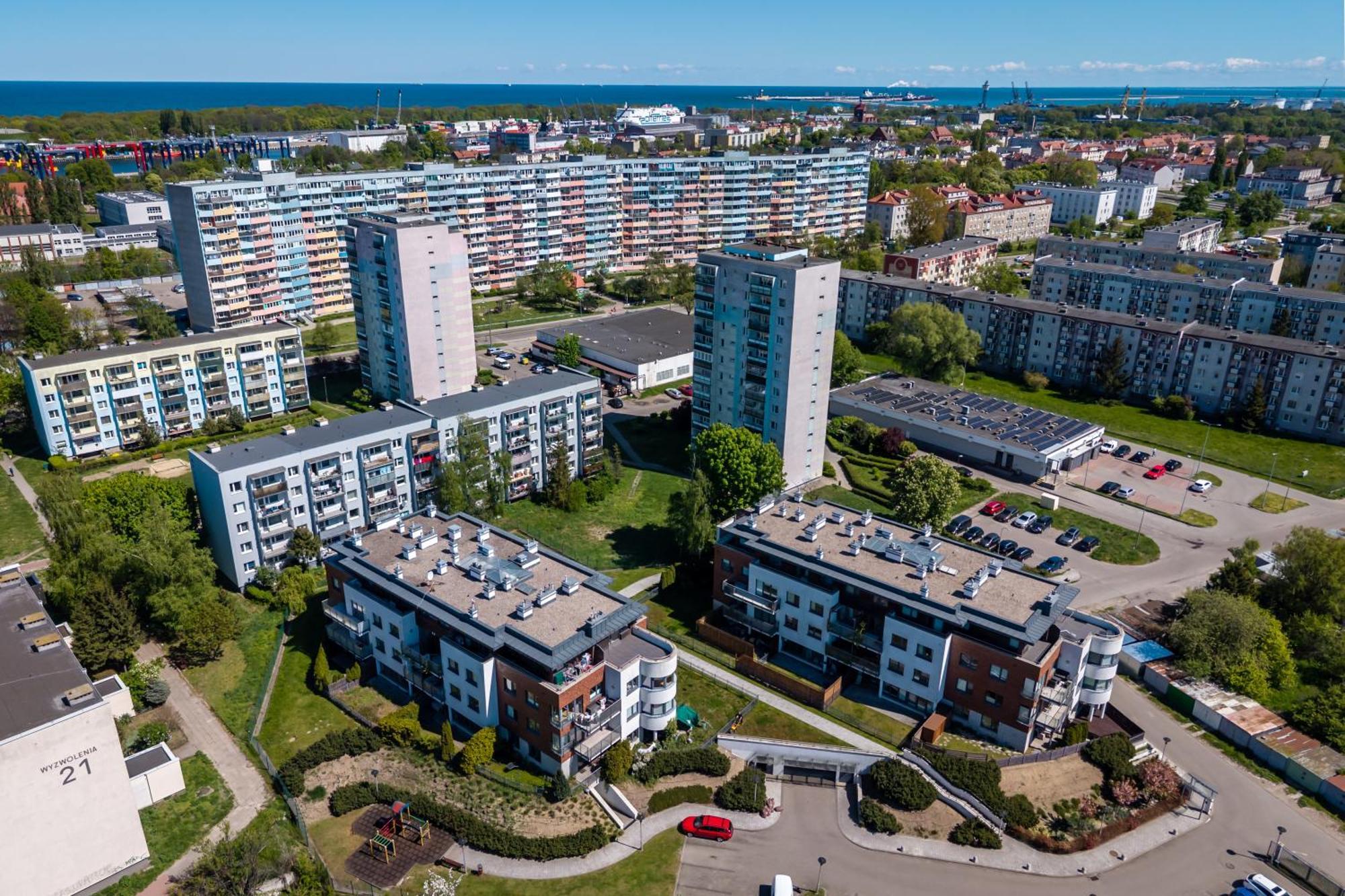 2 Pokoje, Blisko Morza, Ogrodek, Garaz, Kameralne Apartamento *
